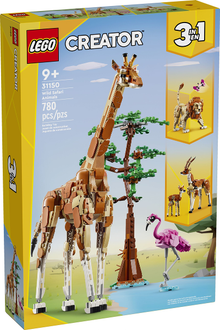 LEGO Creator 3in1 31150 Wild Safari Animals