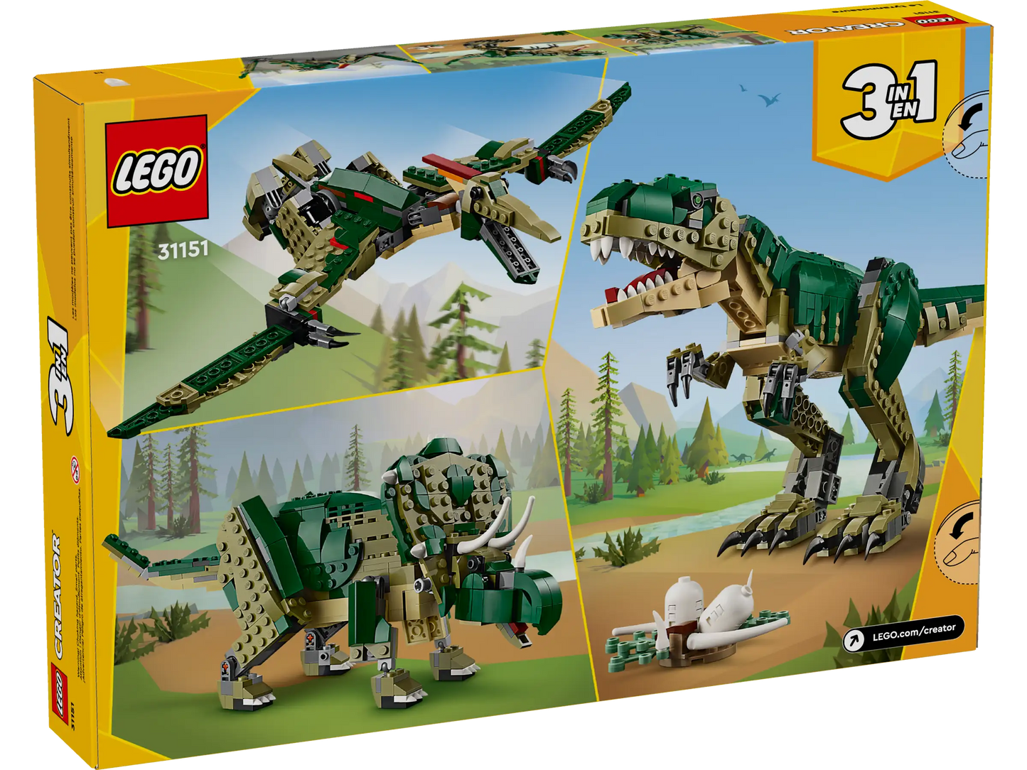 LEGO Creator 3in1  31151 T. rex