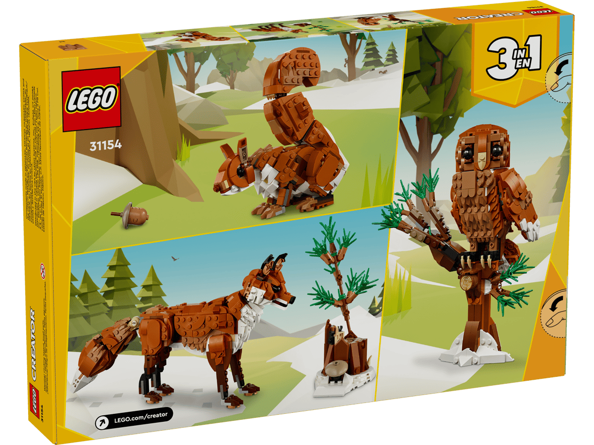 LEGO Creator 31154 Forest Animals: Red Fox