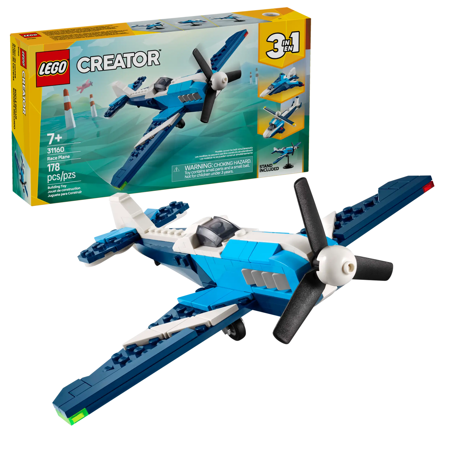 LEGO Creator 3in1 31160 Race Plane