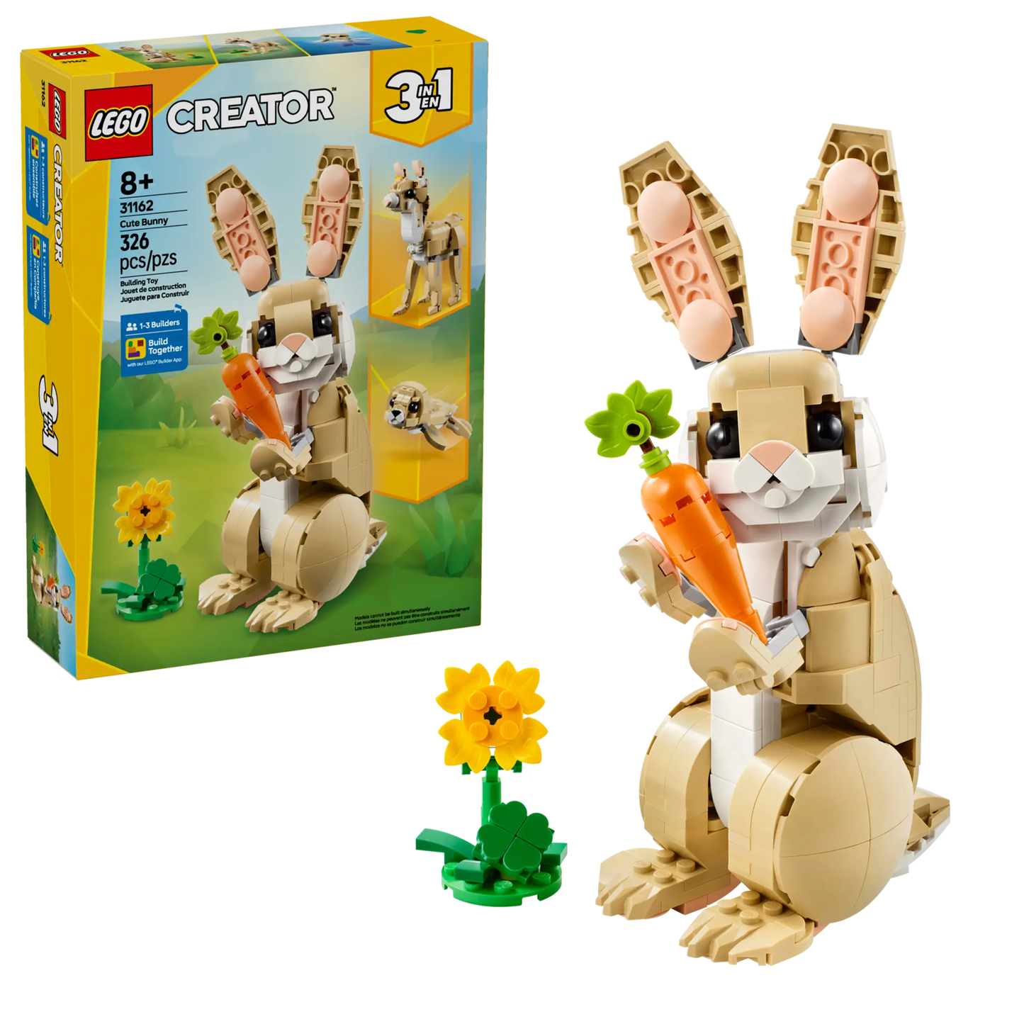 LEGO Creator 3in1 31162 Cute Bunny