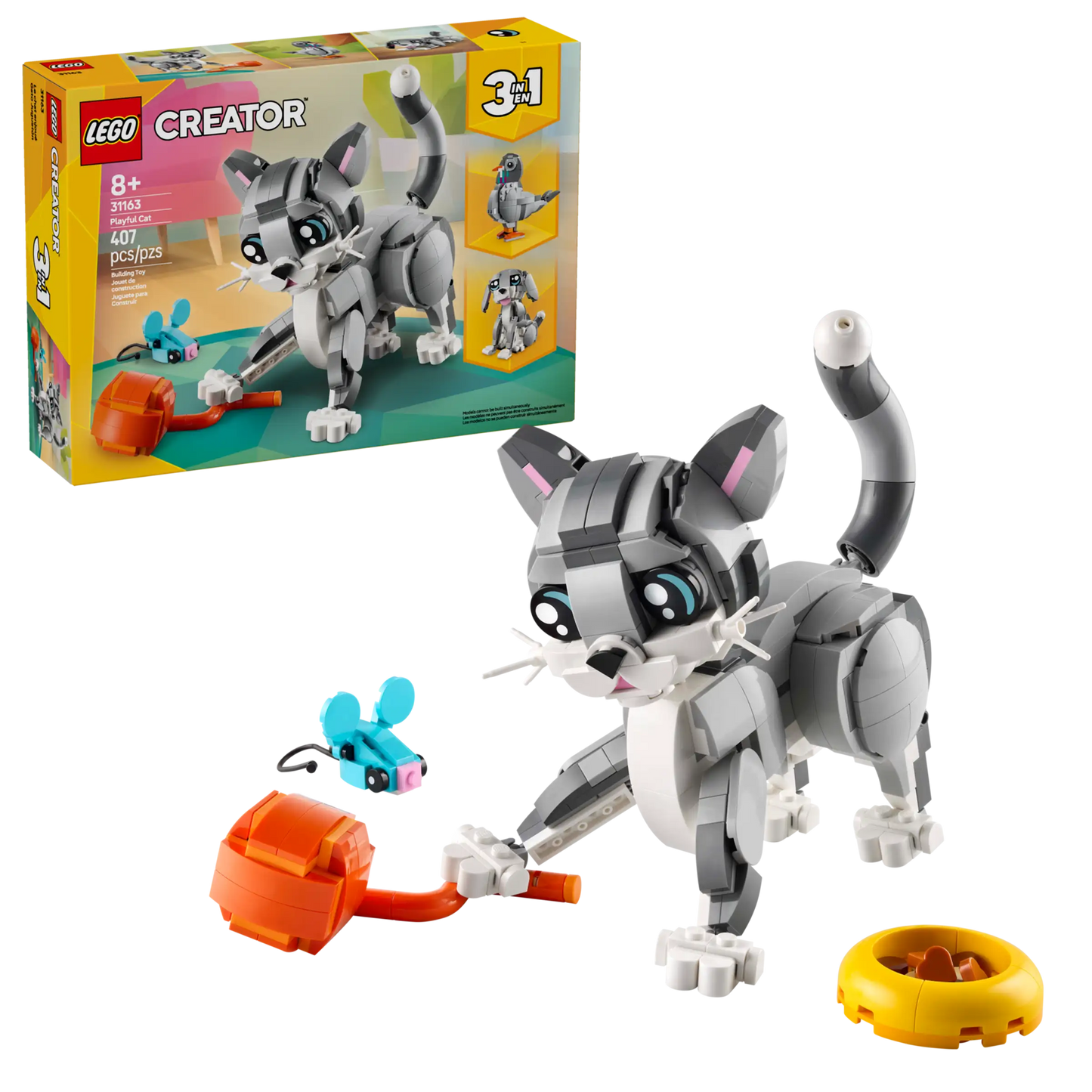 LEGO Creator 3in1 31163 Playful Cat