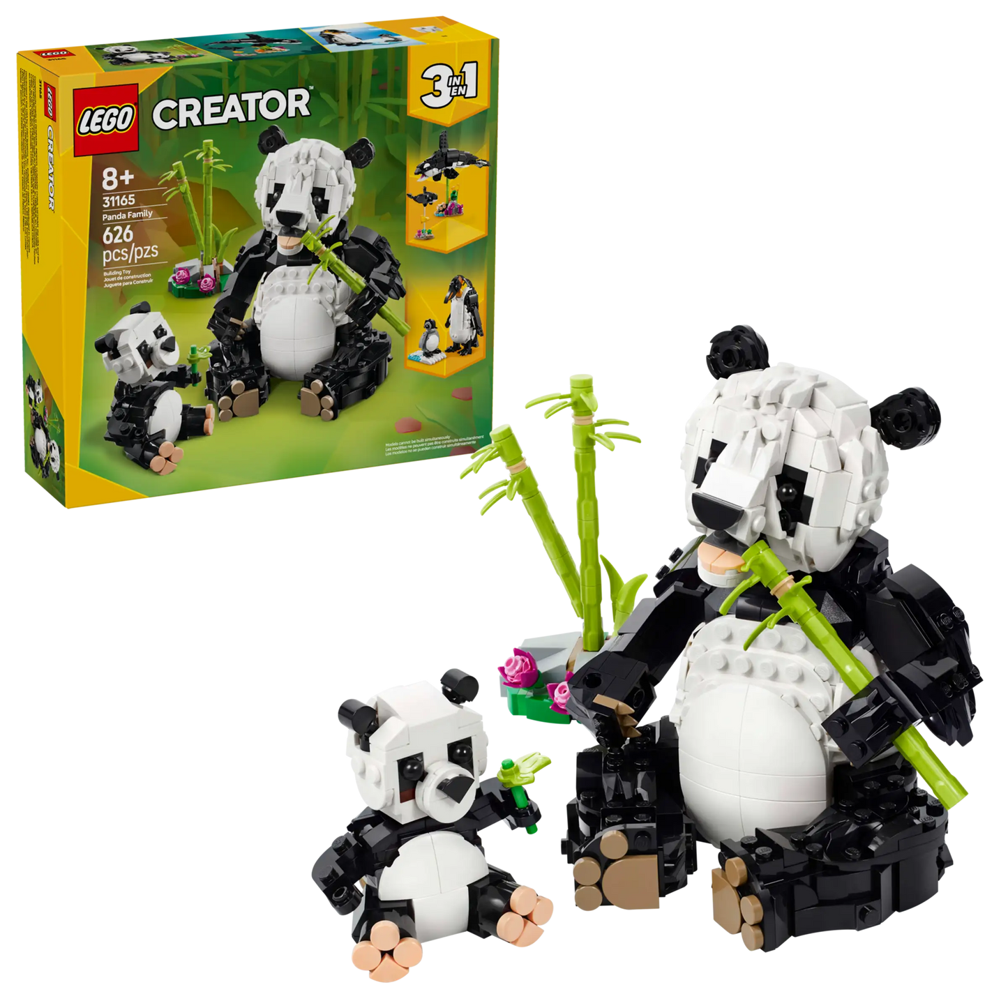 LEGO Creator 3in1 31165 Panda Family