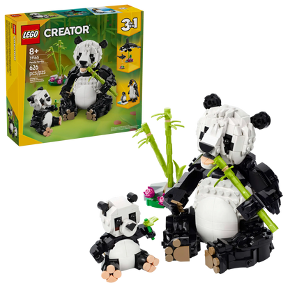 LEGO Creator 3in1 31165 Panda Family