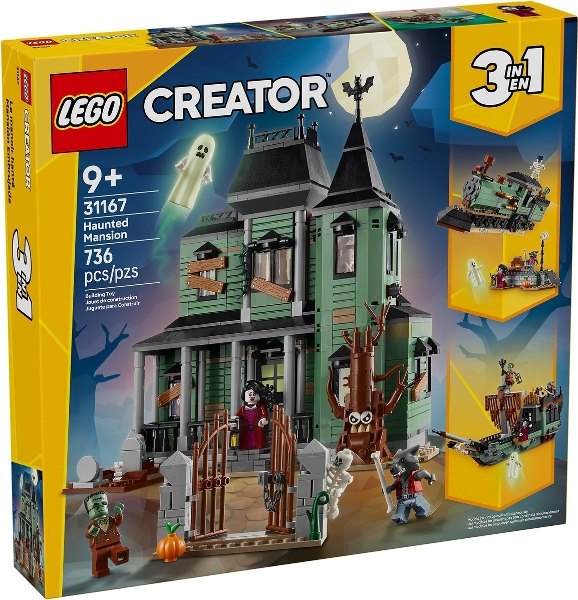 LEGO Creator 3in1 31167 Haunted Mansion