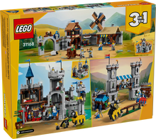 LEGO Creator 3in1 31168 Medieval Horse Knight Castle