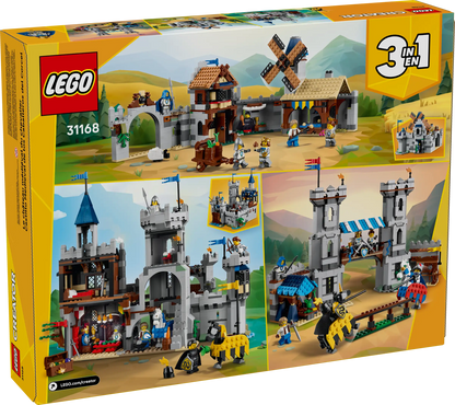 LEGO Creator 3in1 31168 Medieval Horse Knight Castle