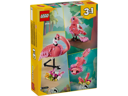 LEGO Creator 3in1 31170 Wild Animals: Pink Flamingo