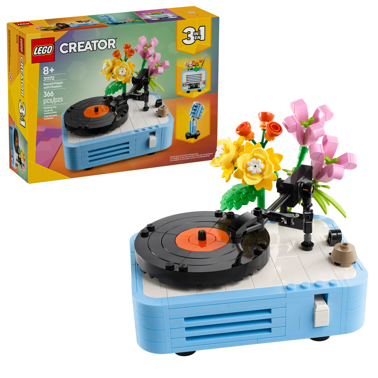 LEGO Creator 31172 Record Player with Flowers