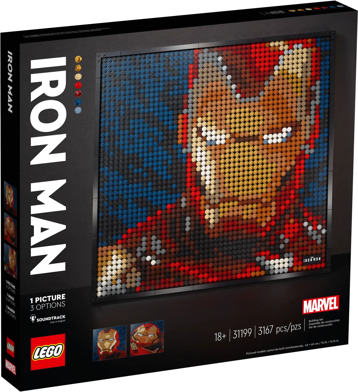 LEGO Art: Marvel 31199 Iron Man
