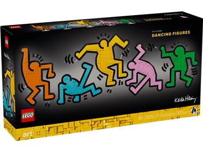 LEGO Art 31216 Keith Haring Dancing Figures