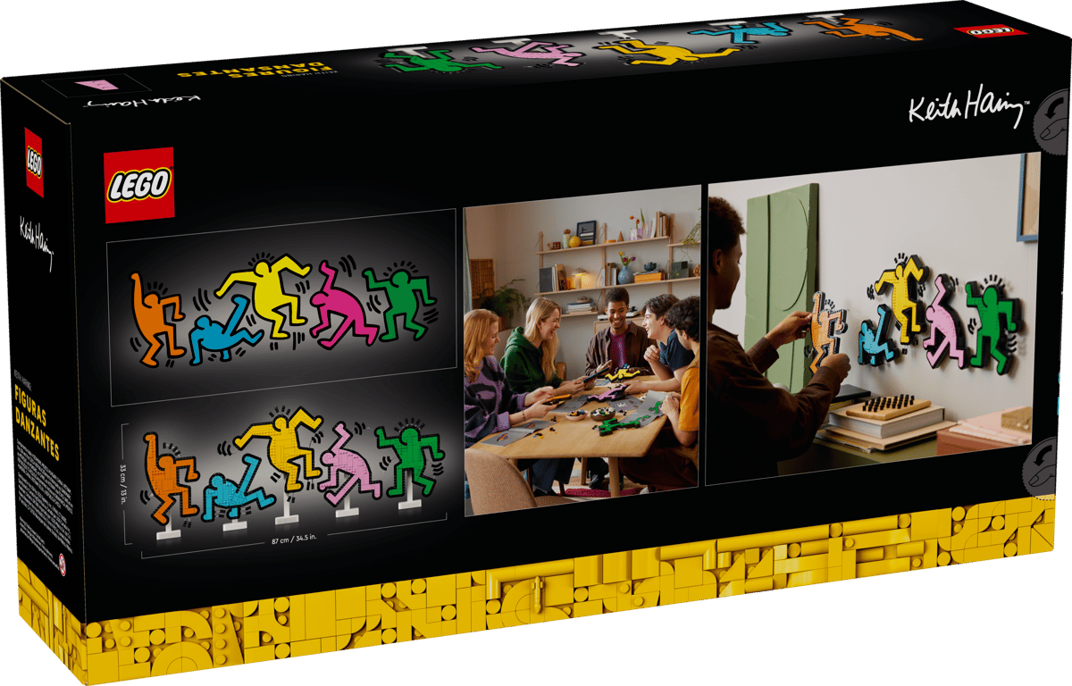 LEGO Art 31216 Keith Haring Dancing Figures