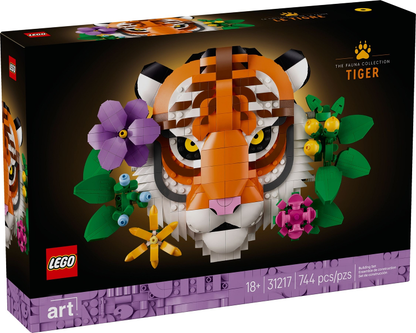 LEGO Art 31217 The Fauna Collection - Tiger