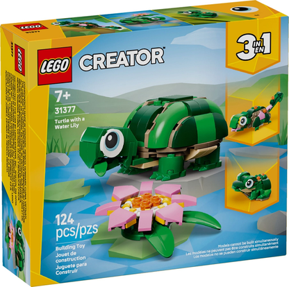 LEGO Creator 3in1 31377 Turtle with a Water Lily