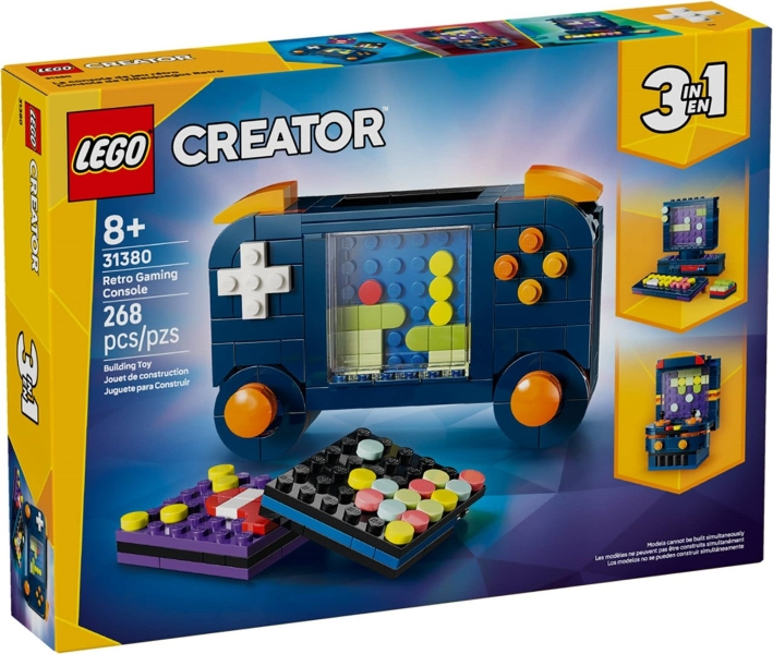 LEGO Creator 3in1 31380 Retro Gaming Console