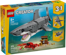 LEGO Creator 3in1 Fierce Shark with a Treasure Chest