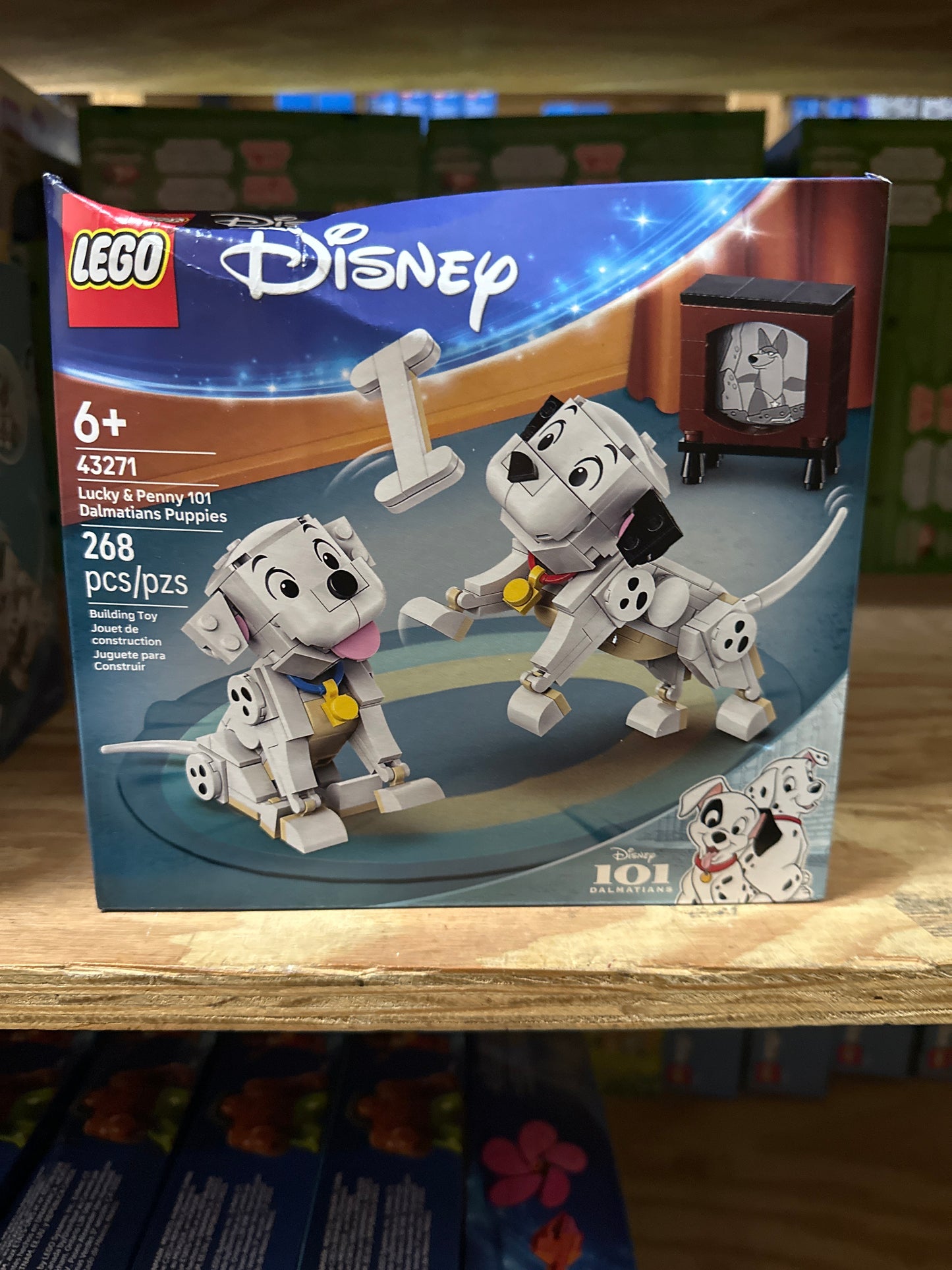 LEGO Disney 43271 One Hundred and One Dalmatians Lucky & Penny 101 Dalmatians Puppies