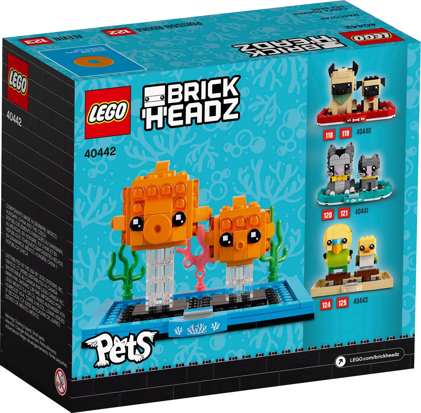 LEGO BrickHeadz Pets 40442 Goldfish