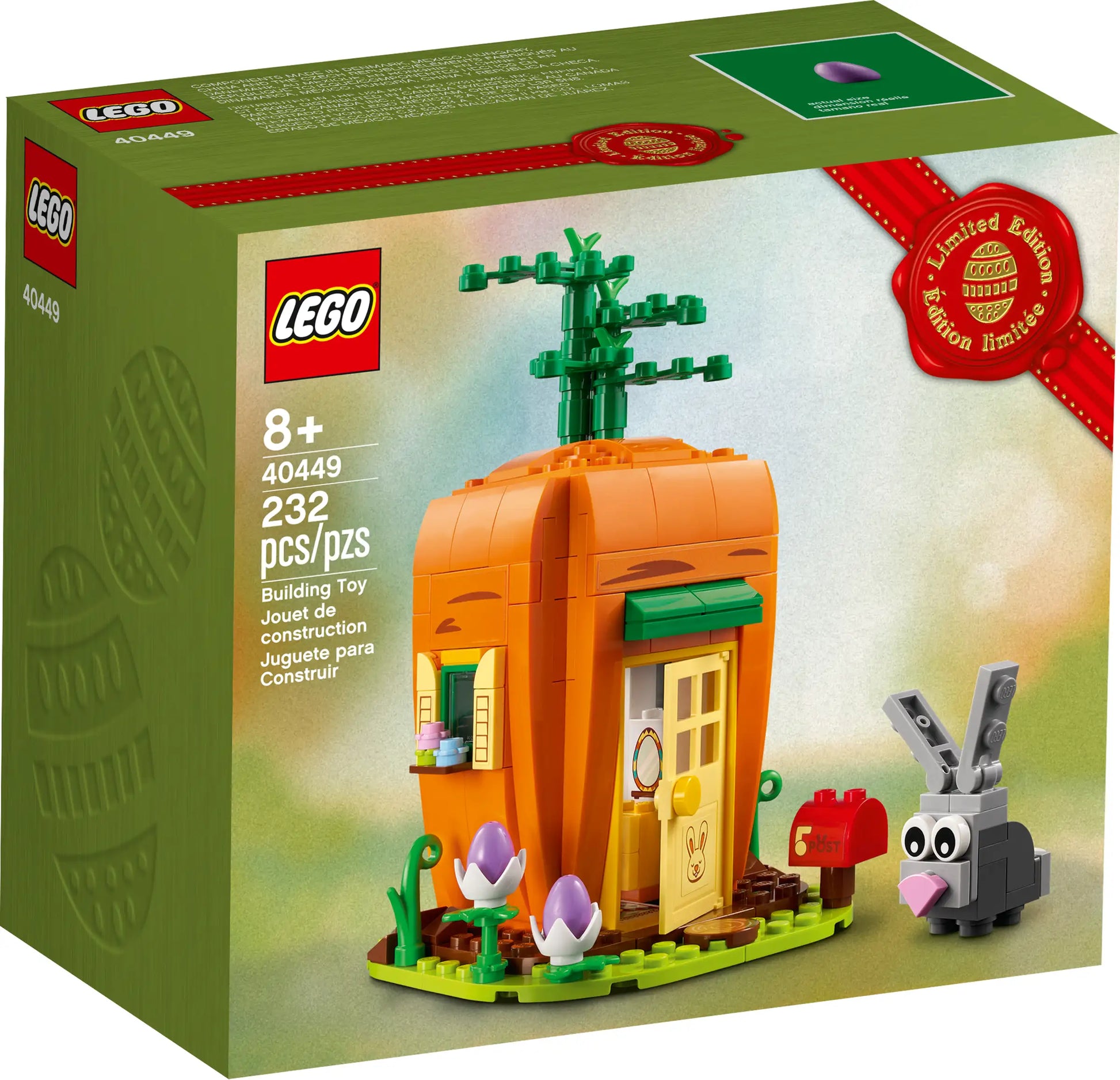 LEGO Creator 40449 Easter Bunny's Carrot House – BRICK STORE