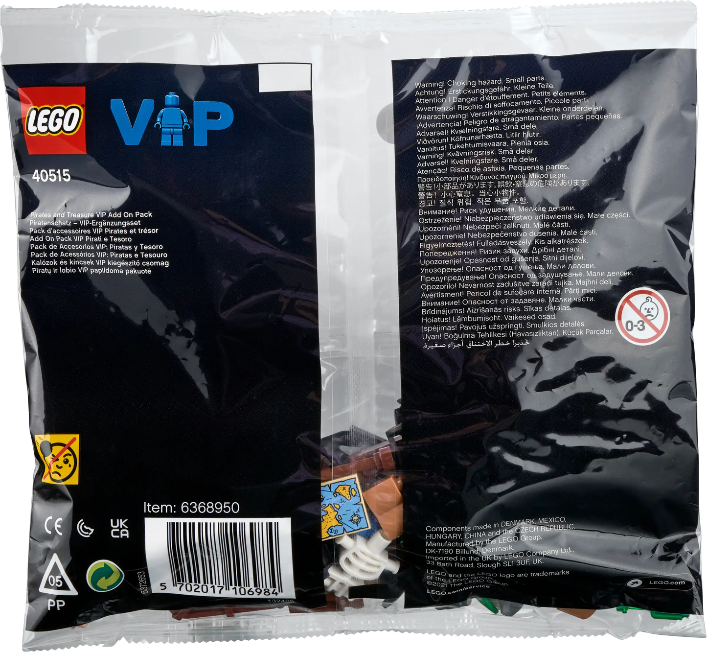 LEGO 40515 Pirates and Treasure VIP Add-on Pack
