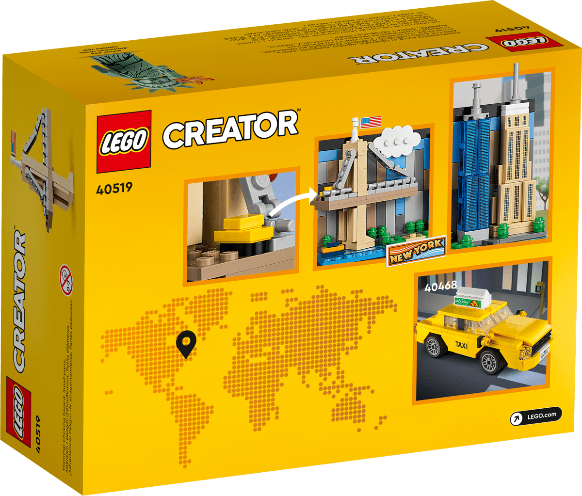 LEGO Creator 40519 New York Postcard