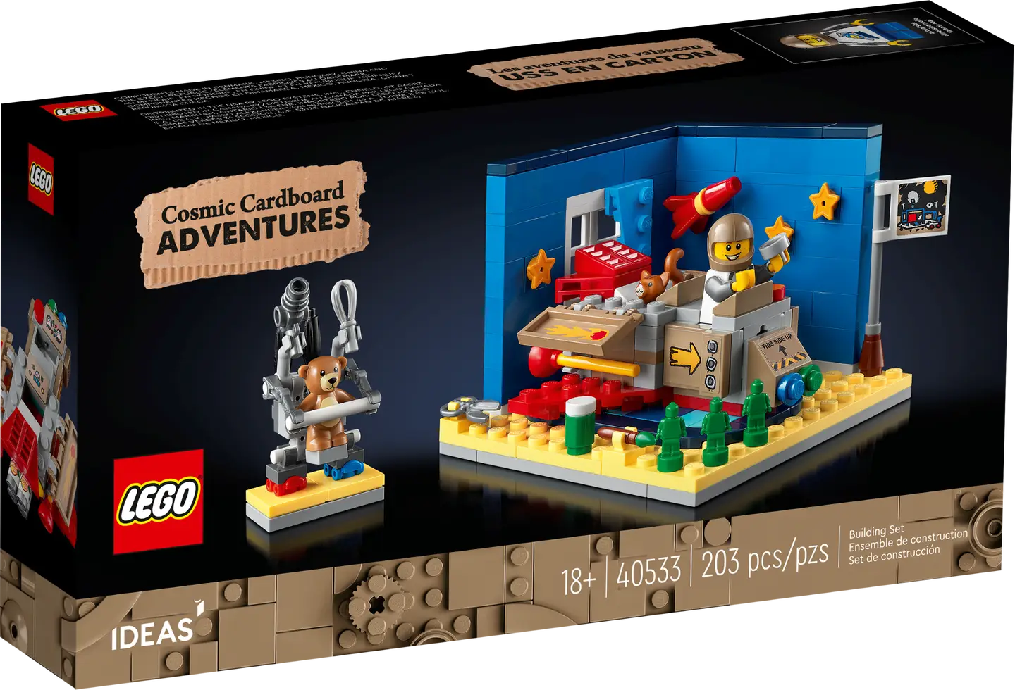 LEGO Ideas 40533 Cosmic Cardboard Adventures