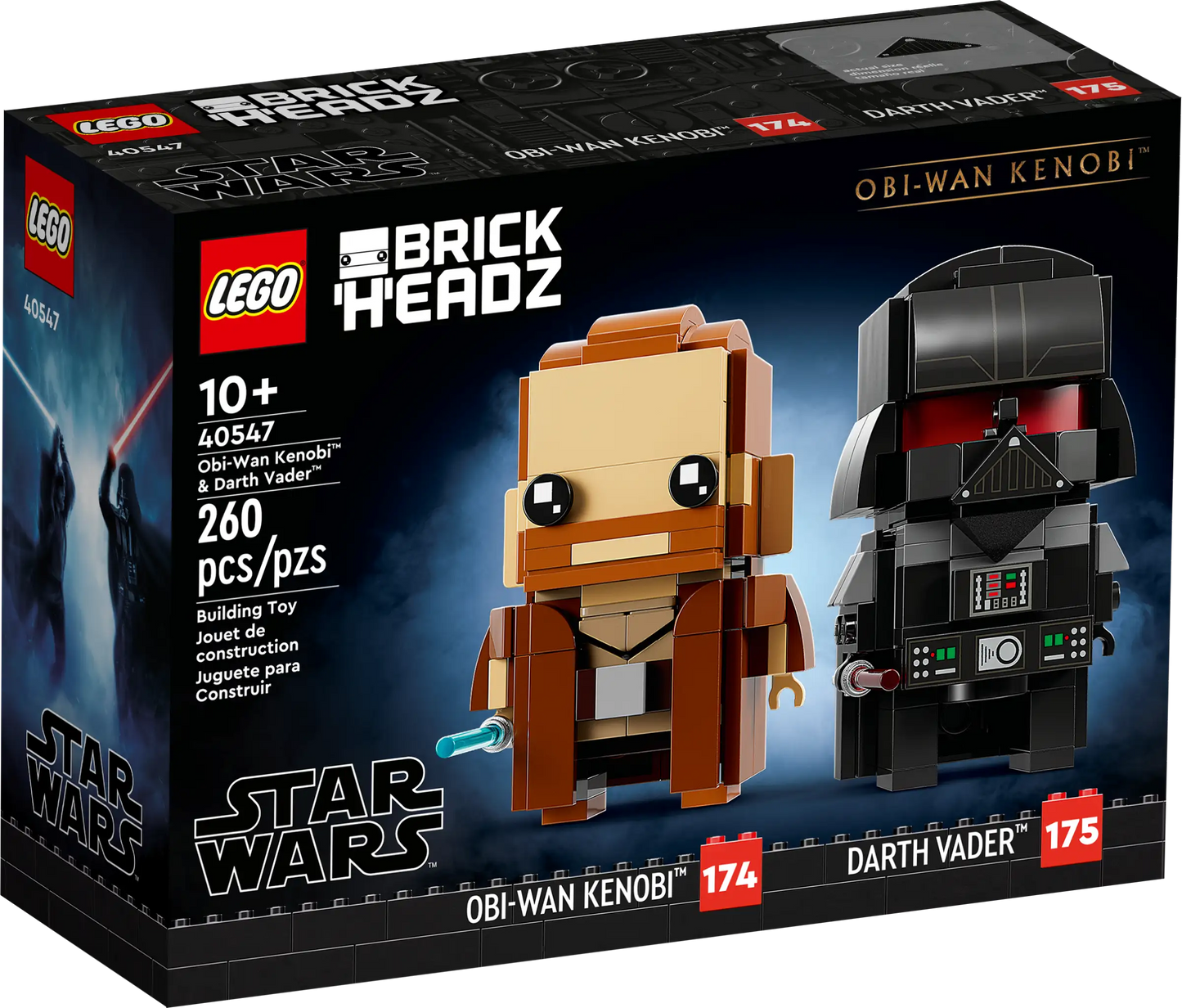 LEGO BrickHeadz: Star Wars 40547 Obi-Wan Kenobi & Darth Vader