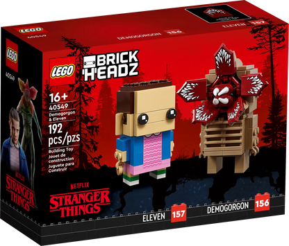 LEGO Brickheadz: Stranger Things 40549 Demogorgon & Eleven