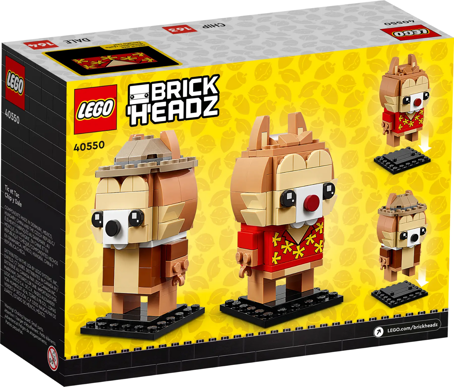 LEGO BrickHeadz: Disney 40550 Chip & Dale