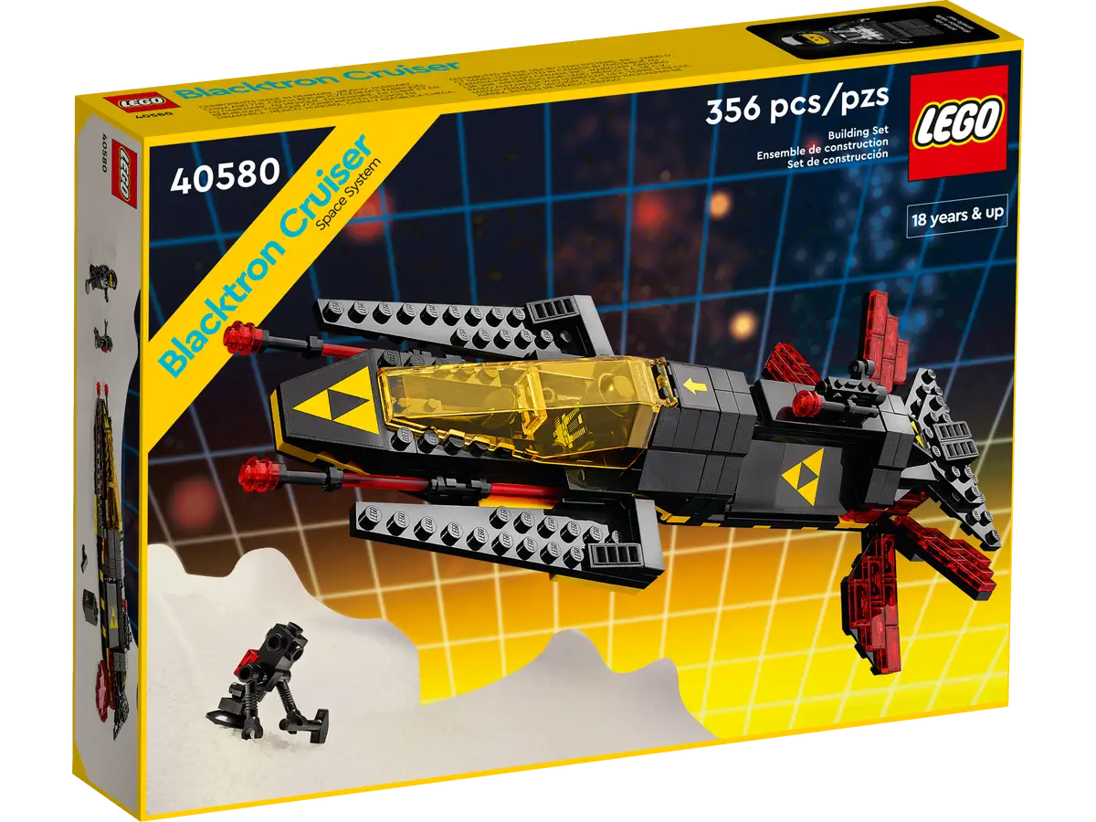 LEGO Icons 40580 Blacktron Cruiser