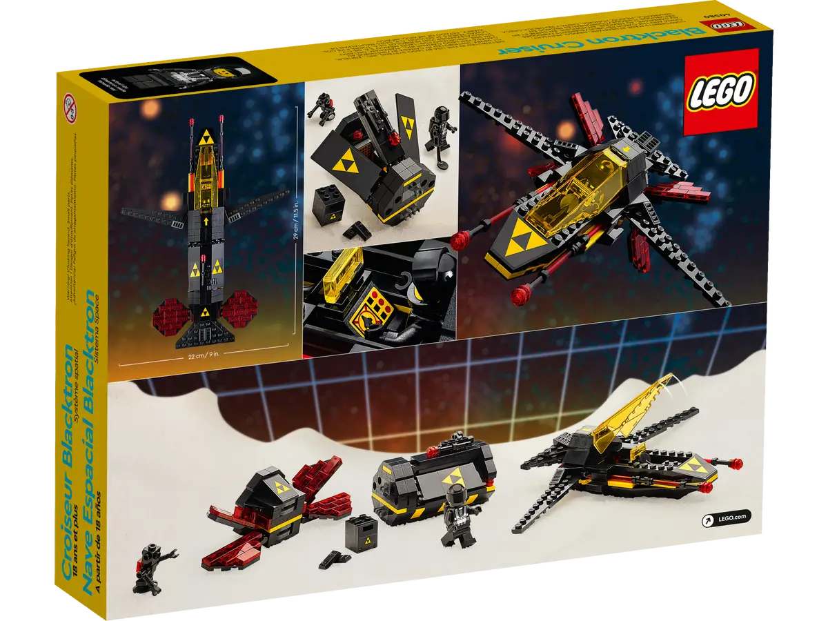 LEGO Icons 40580 Blacktron Cruiser