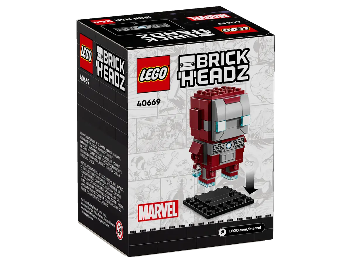 LEGO BrickHeadz: Marvel 40669 Iron Man MK5