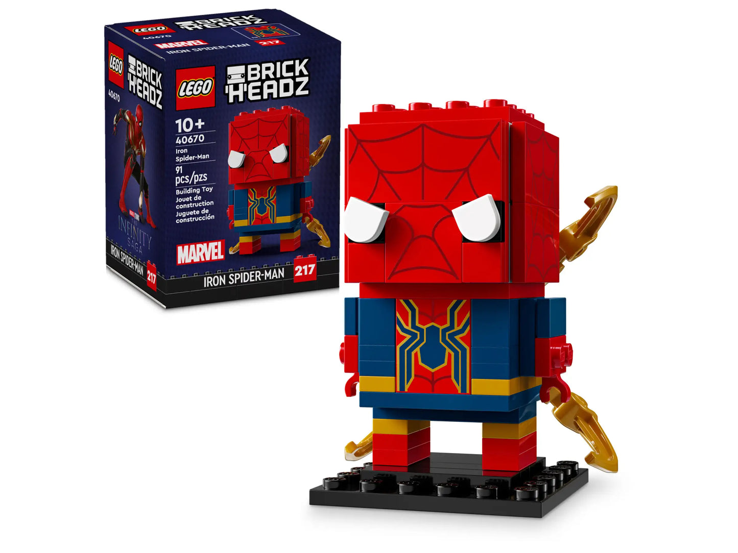 LEGO BrickHeadz: Marvel 40670 Iron Spider-Man