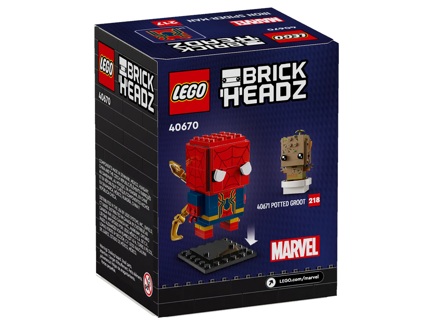 LEGO BrickHeadz: Marvel 40670 Iron Spider-Man