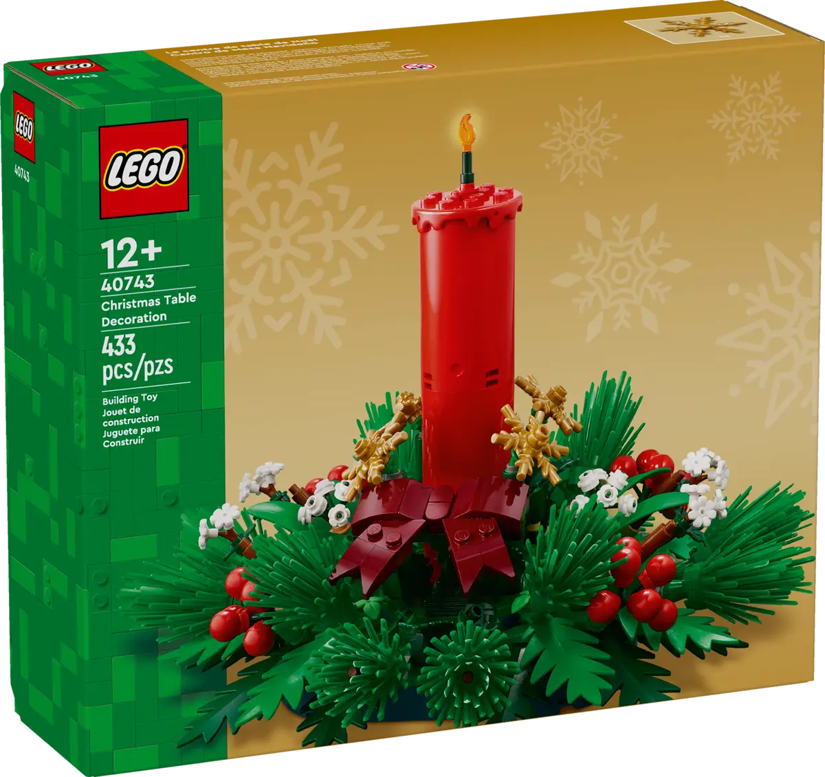 LEGO 40743 Christmas Table Decoration