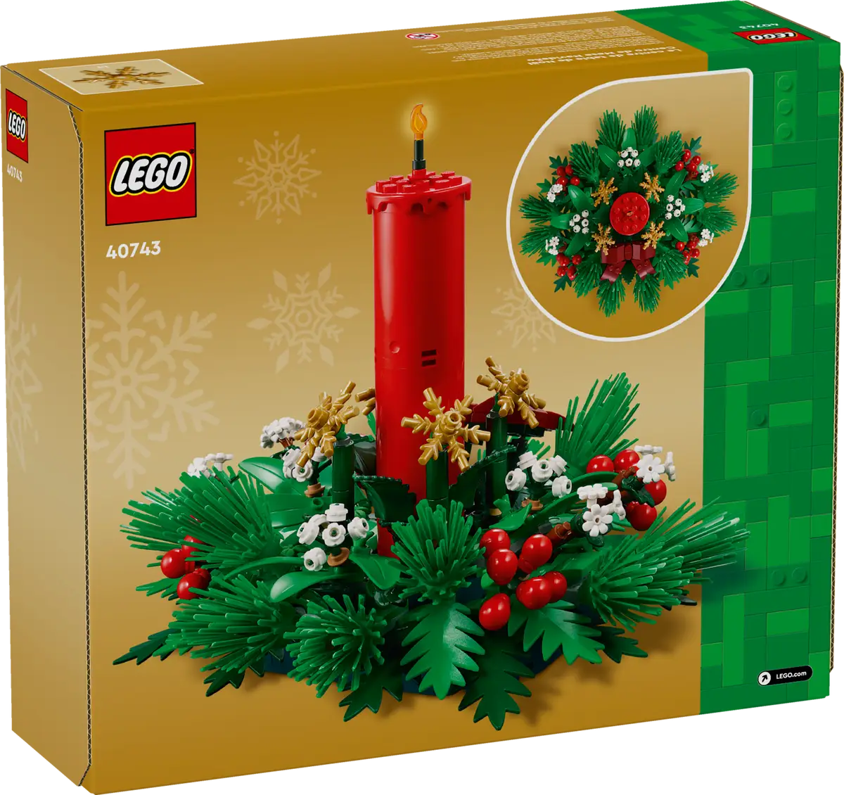 LEGO 40743 Christmas Table Decoration