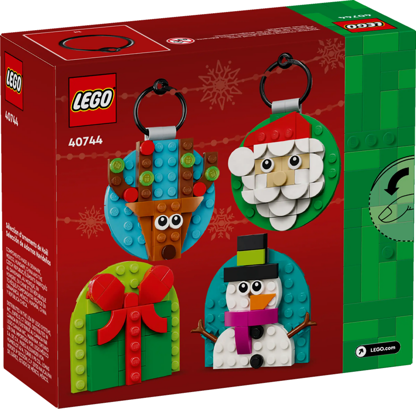 LEGO Creator 40744 Christmas Ornament Selection