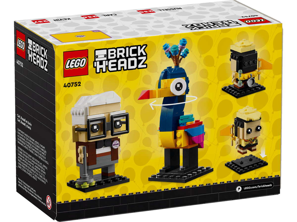 LEGO BrickHeadz 40752 Carl, Russell & Kevin
