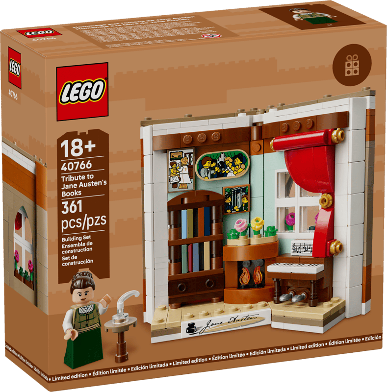LEGO 40766 Tribute to Jane Austen's Books