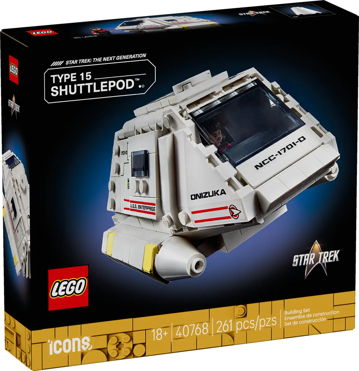 LEGO Icons 40768 Type 15 Shuttlepod