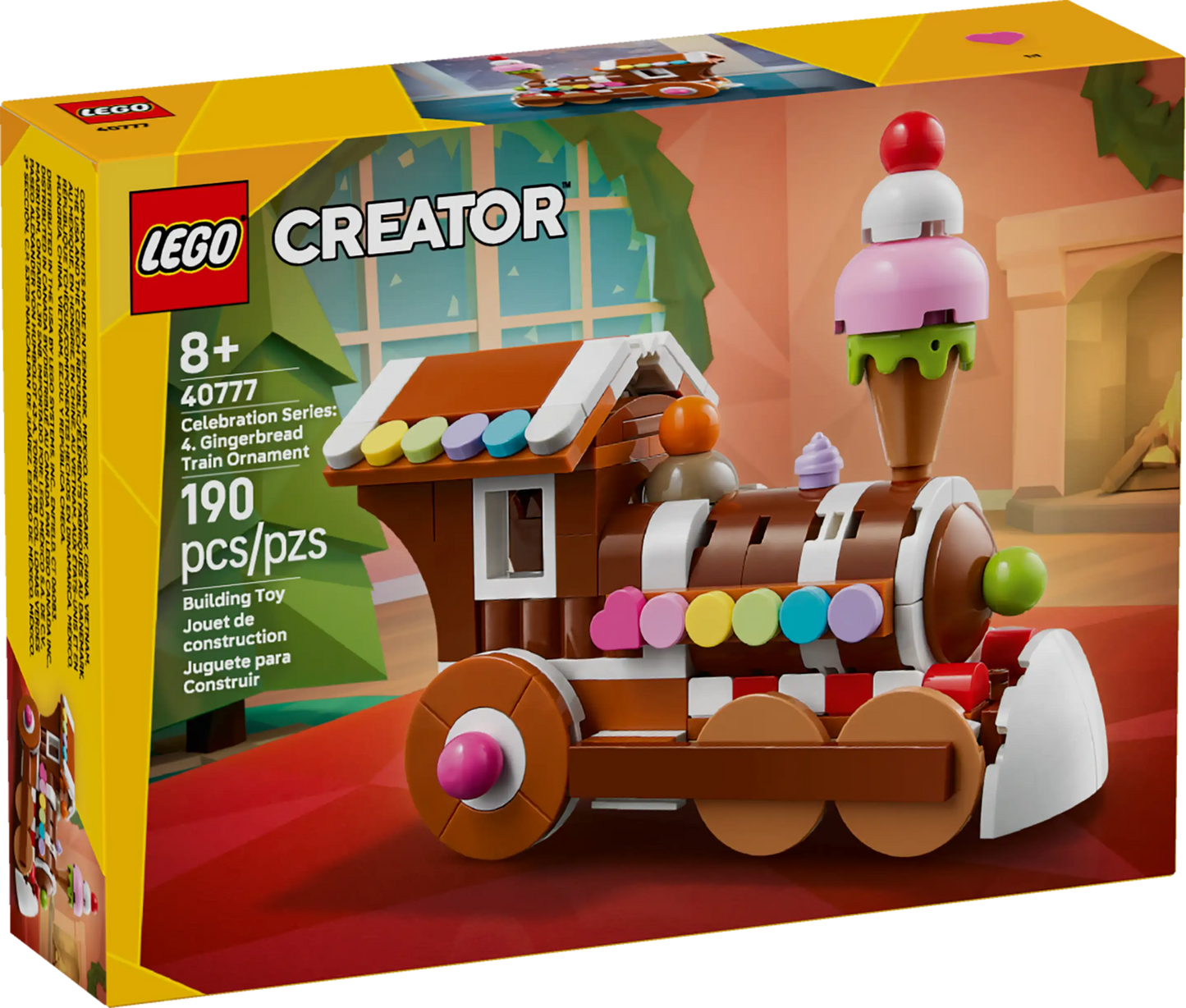 LEGO Creator 40777 Celebration Series: Gingerbread Train Ornament