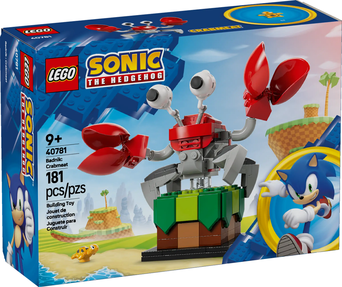 LEGO Sonic The Hedgehog 40781 Badnik: Crabmeat
