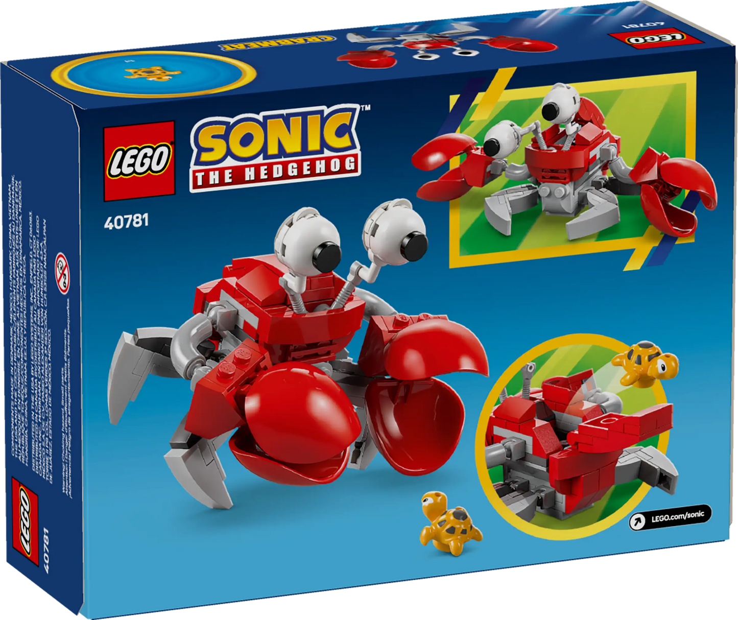 LEGO Sonic The Hedgehog 40781 Badnik: Crabmeat