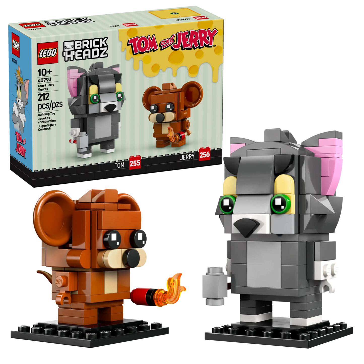 LEGO BrickHeadz 40793 Tom & Jerry Figures
