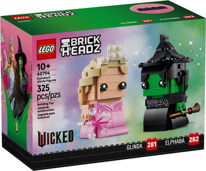 LEGO BrickHeadz: Wicked 40794 Elphaba & Glinda Figures