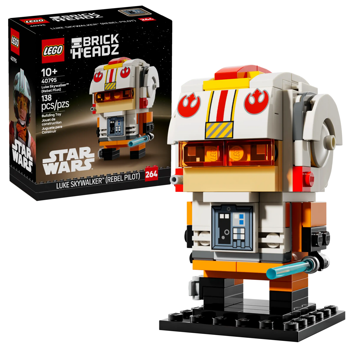 LEGO BrickHeadz 40795 Luke Skywalker (Rebel Pilot)