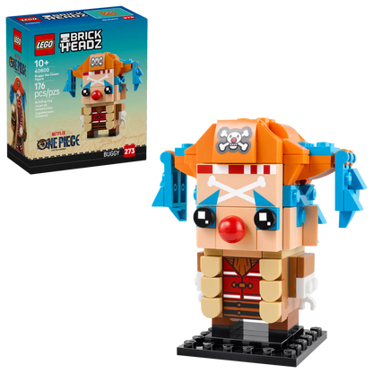 LEGO BrickHeadz: One Piece 40800 Buggy the Clown Figure