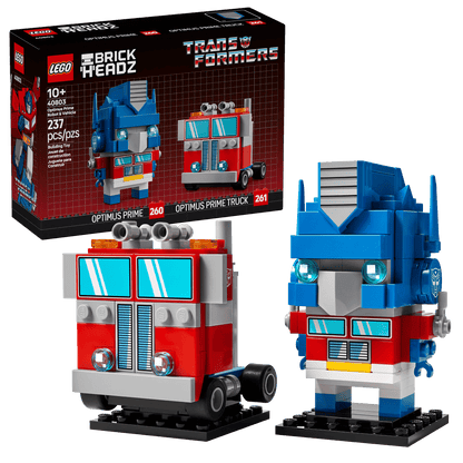 LEGO BrickHeadz 40803 Optimus Prime Robot & Vehicle