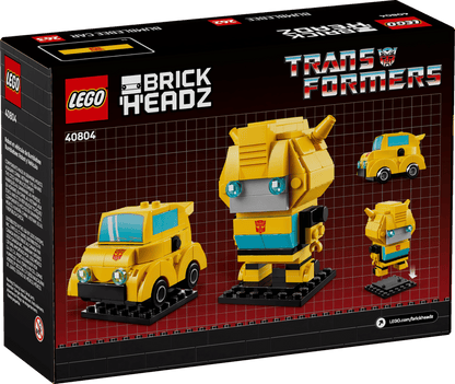 LEGO BrickHeadz 40804 Bumblebee Robot & Vehicle