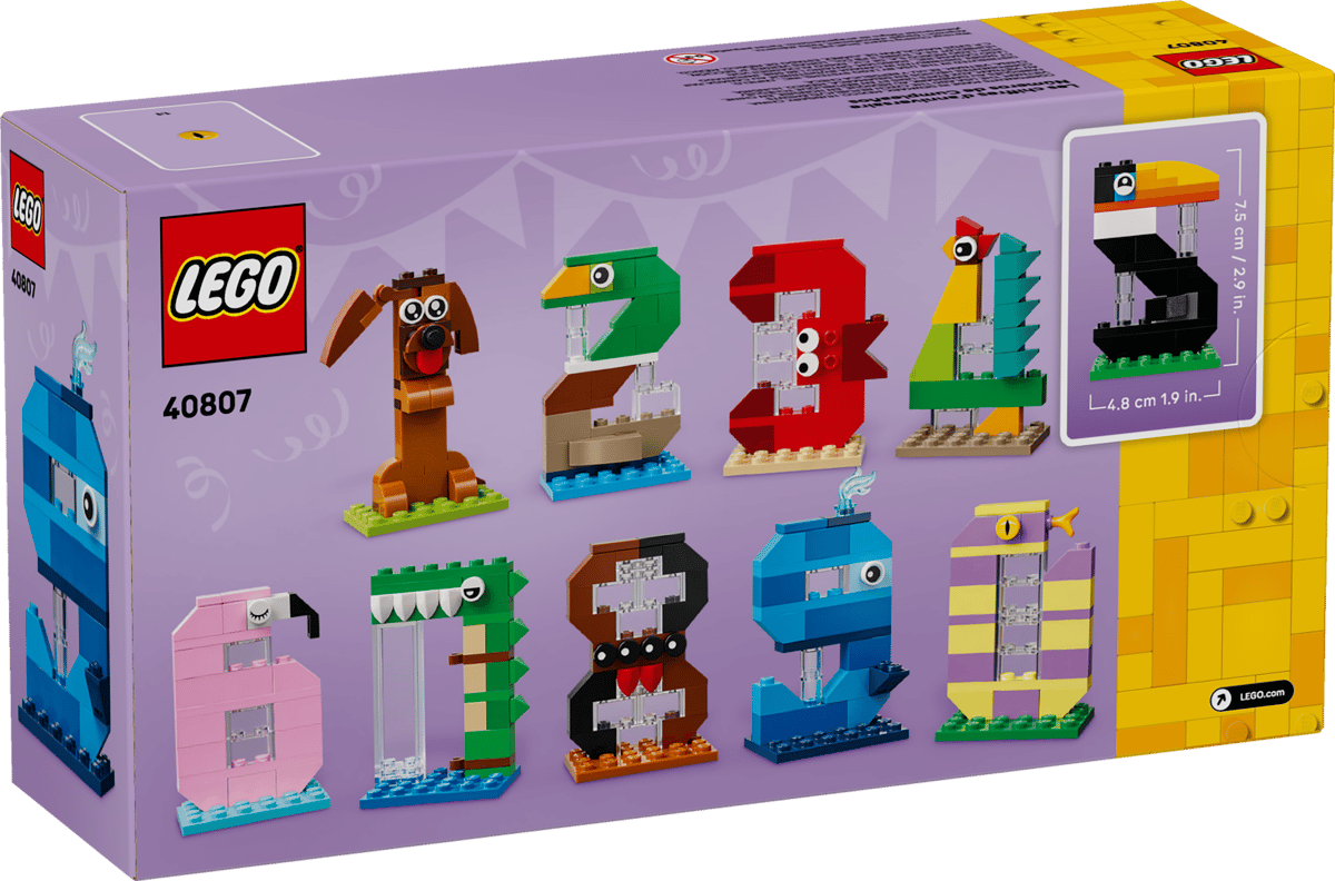 LEGO 40807 Birthday Numbers